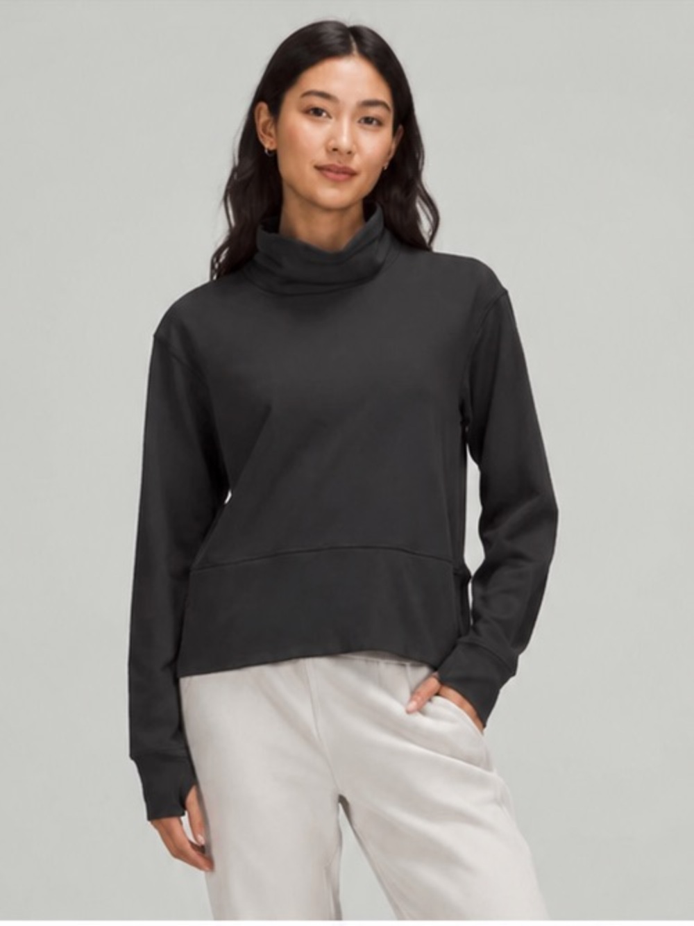 Lululemon Ready to Rulu Pullover - Black Size 6